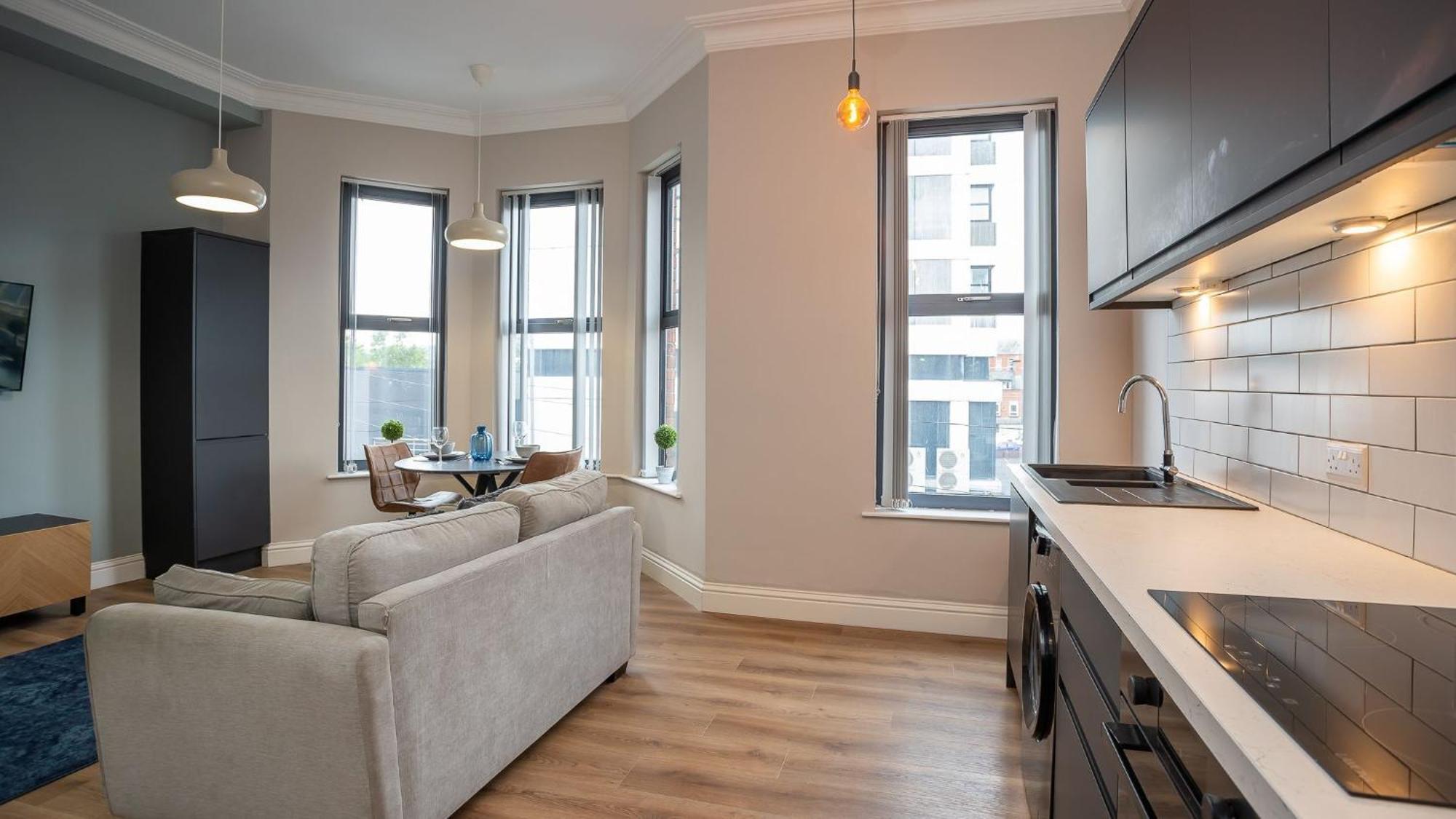 Modern 1 Bdr City Apartments By Belfast City Breaks Exterior photo